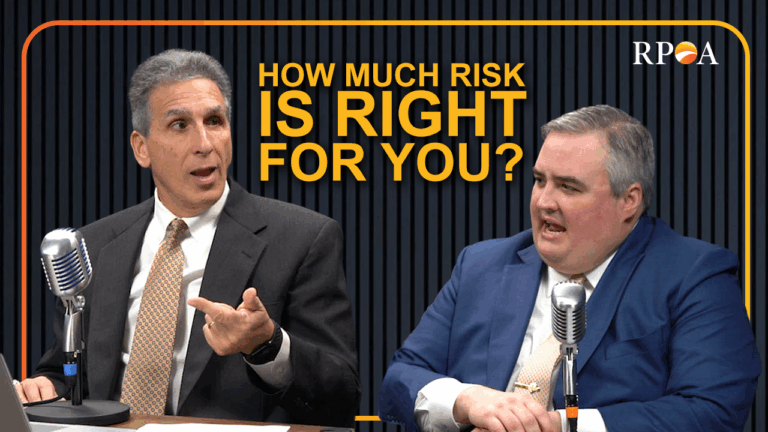 How Much Risk Should Retirees Take podcast episode thumbnail