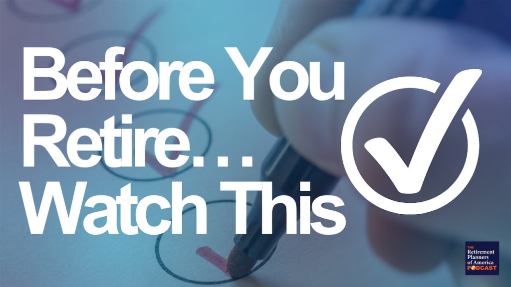 retirement planning podcast episode thumbnail